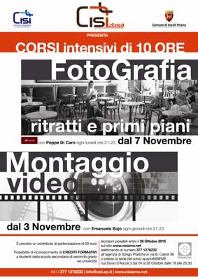 Corsi intensivi di fotografia