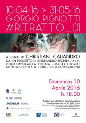 #Ritratto_01 - Mostra personale di Giorgio Pignotti