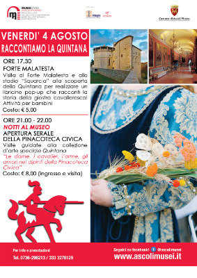 Raccontiamo la Quintana - Notti al Museo
