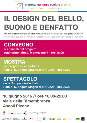 Il Design del bello, buono e benfatto