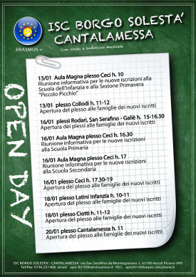 Open Day ISC Borgo Solestà- Cantalamessa