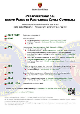 Nuovo Piano di Protezione Civile comunale