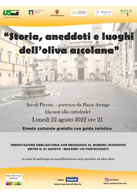 “Storia, aneddoti e luoghi dell’oliva ascolana"