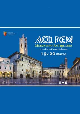 Mercatino Antiquario, 19 e 20 marzo nel centro storico ascolano
