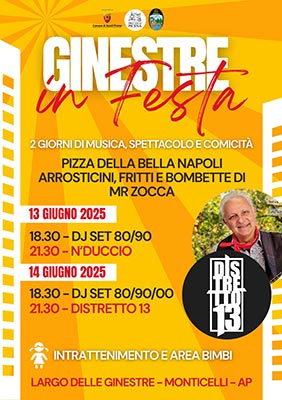Ginestre in festa