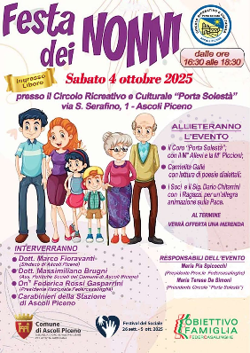 Festa dei nonni 2025