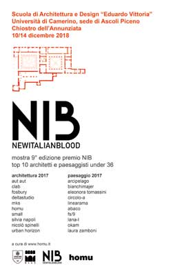 Mostra 9° edizione premio NIB