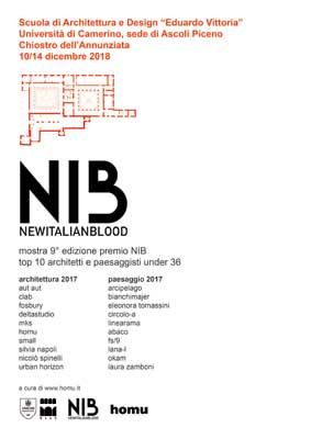 Mostra 9° edizione premio NIB