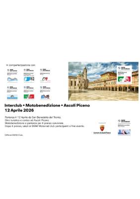 Motobenedizione - BMW Motorrad Club Elica Picena