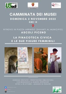 Camminata dei musei - La Pinacoteca civica e le sue figure femminili