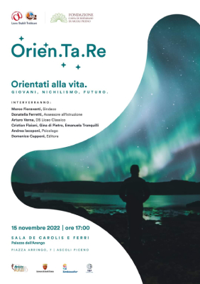 Orientati alla vita. Giovani, nichilismo, futuro