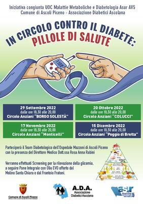 In circolo contro il diabete - "Pillole di salute"