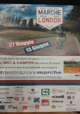 Bike long ride Marche-London