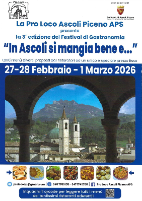 In Ascoli si mangia bene e...