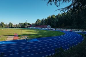  Inaugurata la nuova pista di atletica leggera alla presenza del Ministro dello Sport Andrea Abodi