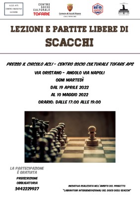 Lezioni e partite libere di scacchi
