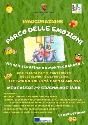 Inaugurazione parco delle emozioni