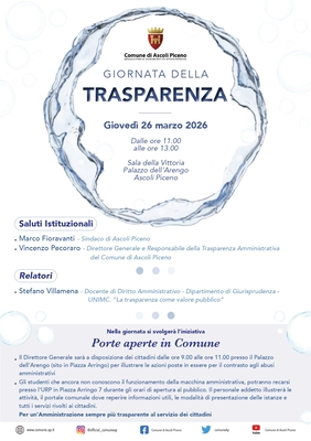 Giornata della trasparenza 2025