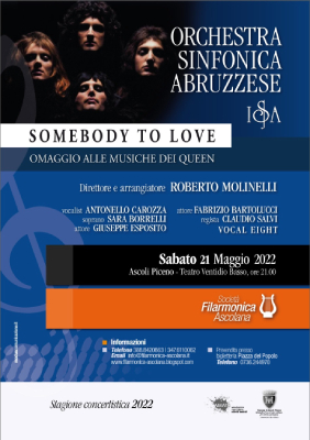 "Somebody to love" - Omaggio alle musiche dei Queen
