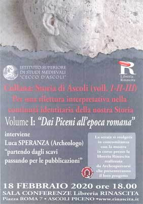 Presentazione della Collana Storia di Ascoli