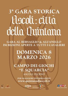 3° Gara Storica - Ascoli: città della Quintana