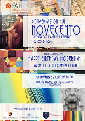Conversazioni sul Novecento - Happy birthday Modernism