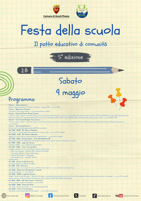 Festa della scuola - Sabato 9 maggio