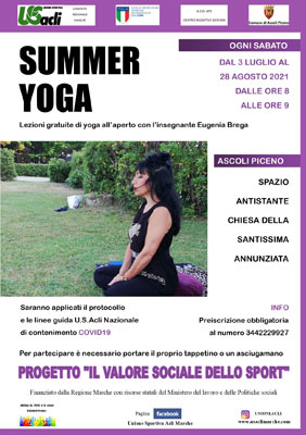 Summer yoga 