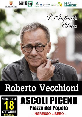 Concerto gratuito di Roberto Vecchioni in Piazza del Popolo