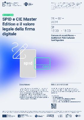 SPID e CIE Master edition e il valore legale della firma