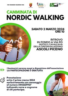 Camminata di Nordic Walking