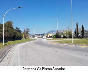 Rotatoria Via Piceno Aprutina