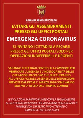 Emergenza Coronavirus