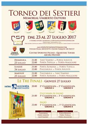 Torneo Dei Sestieri 2017 - Memorial Umberto Fattori