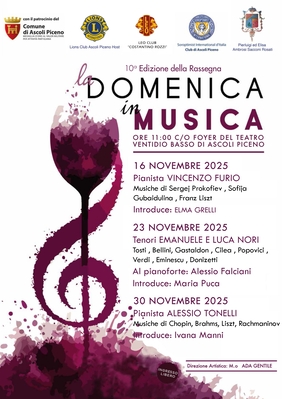 La domenica in musica - 10ª edizione