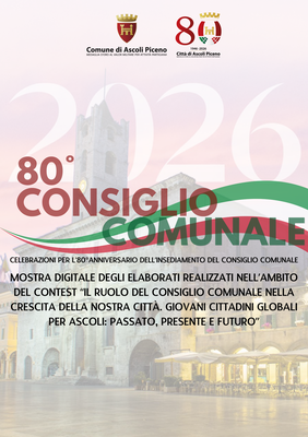 Mostra digitale degli elaborati realizzati per l'80° anniversario del Consiglio Comunale 