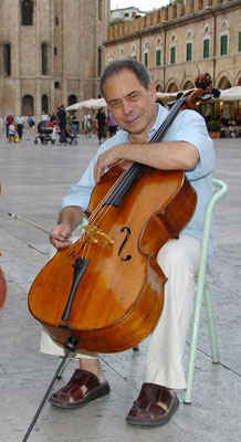 Michael Flaksman in Piazza del Popolo