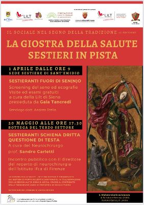 La Giostra della salute - Sestieri in pista - 20 maggio