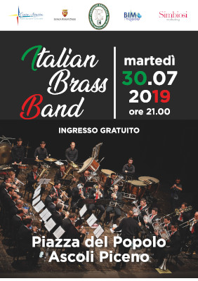 Locandina Italian Brass Band in concerto