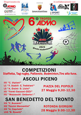 6° Trofeo ADMO - Giochi studenteschi