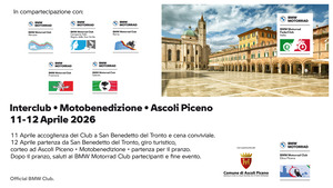 Ascoli ospita l'Interclub Motobenedizione