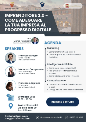 Imprenditore 3.0 - Come adeguare la tua impresa al progresso digitale