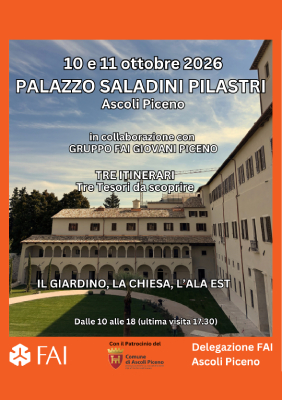 Giornate FAI - Palazzo Saladini Pilastri: Tre itinerari, tre tesori da scoprire