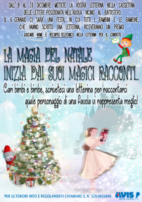 La magia del Natale inizia dai suoi magici racconti - Avis Ascoli