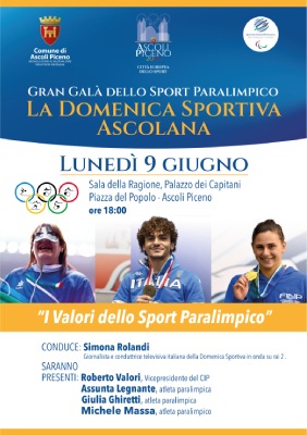 Gran galà dello sport paralimpico - La domenica sportiva ascolana 
