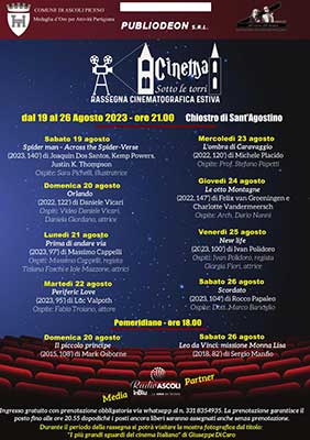Cinema sotto le torri
