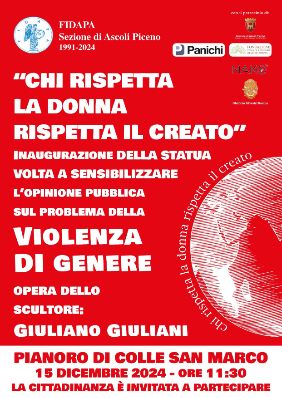 Chi rispetta la donna rispetta il creato
