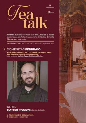Tea Talk 2026 - Domenica 1 febbraio