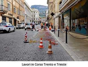 Lavori in Corso Trento e Trieste