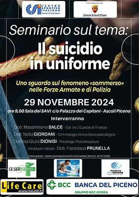 Seminario: Il suicidio uniforme